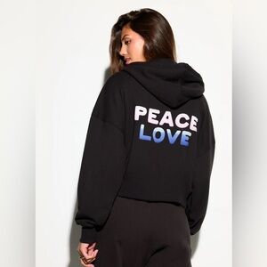 Spiritual Gangster Peace Love Jules Hoodie L
